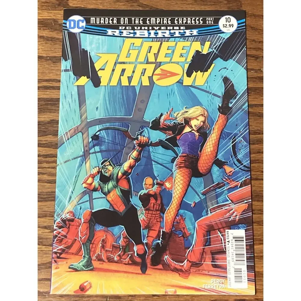 Green Arrow #10 Juan Ferreyra Cover (DC Comics Early January 2017)